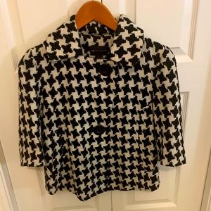 GORGEOUS VINTAGE CROPPY HOUNDSTOOTH JACKET